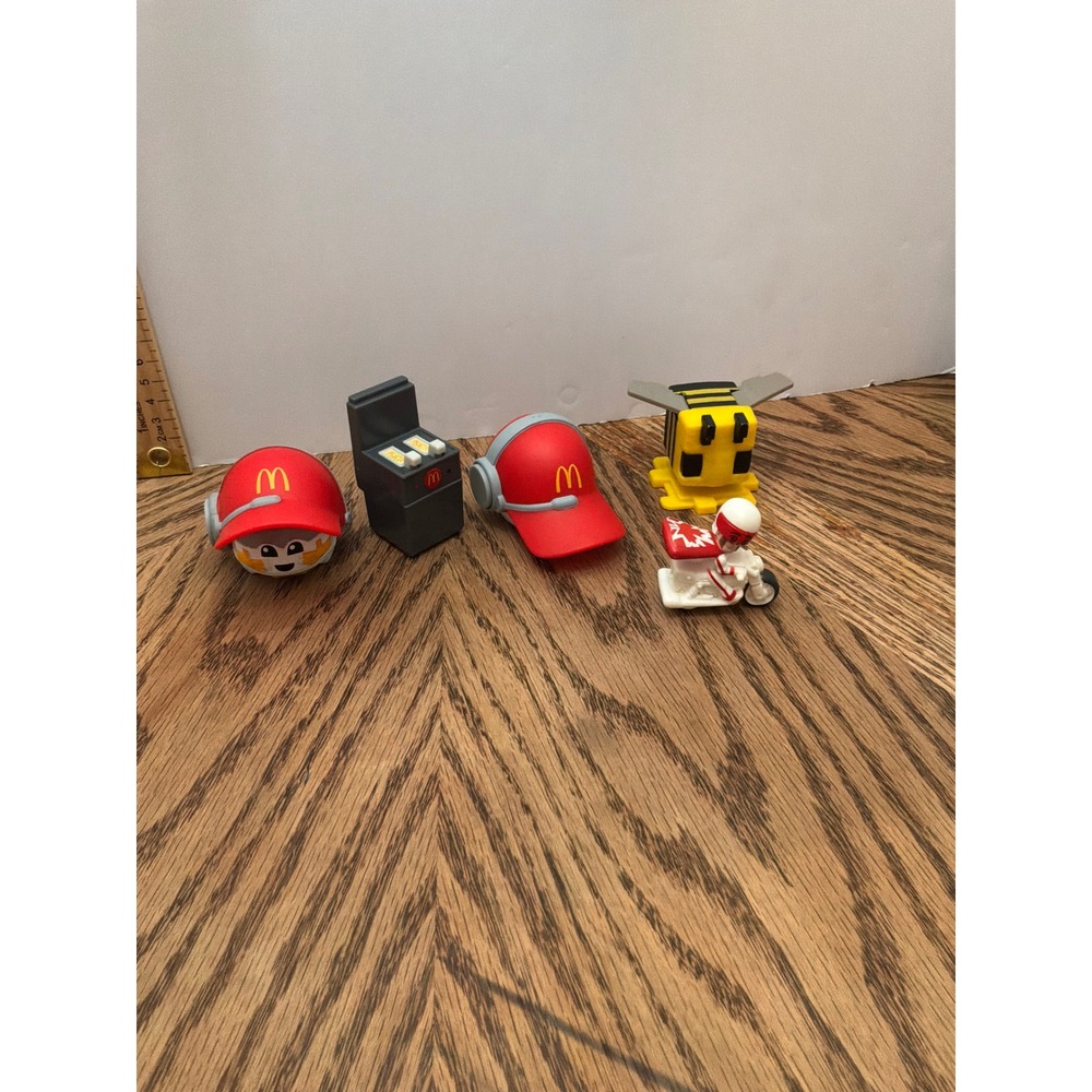 FastFoodCore Unisex McDonald's Happy Meal Toy Lot OS Red/Yellow